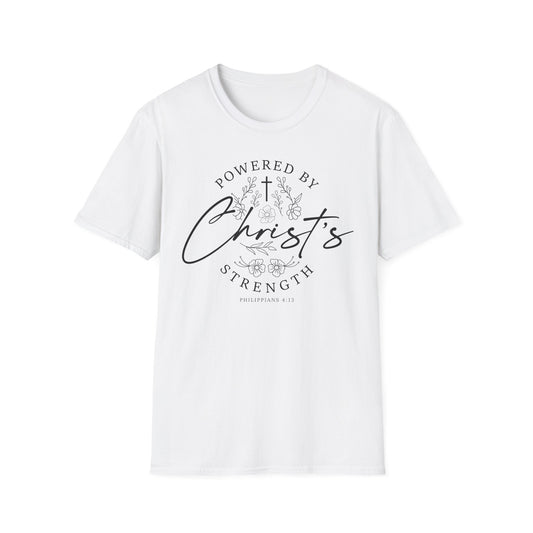 Powered by Christ’s Strength Tee