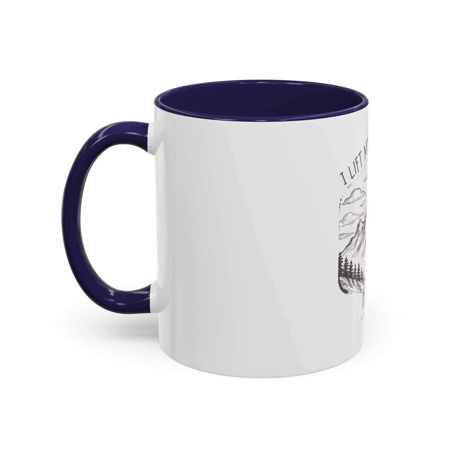 I lift my eyes to the hills Coffee Mug