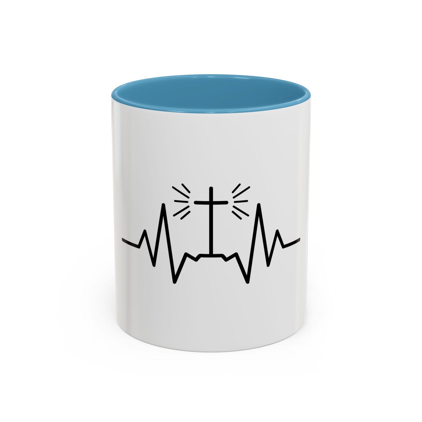 Heartbeat of the Cross Coffee Mug
