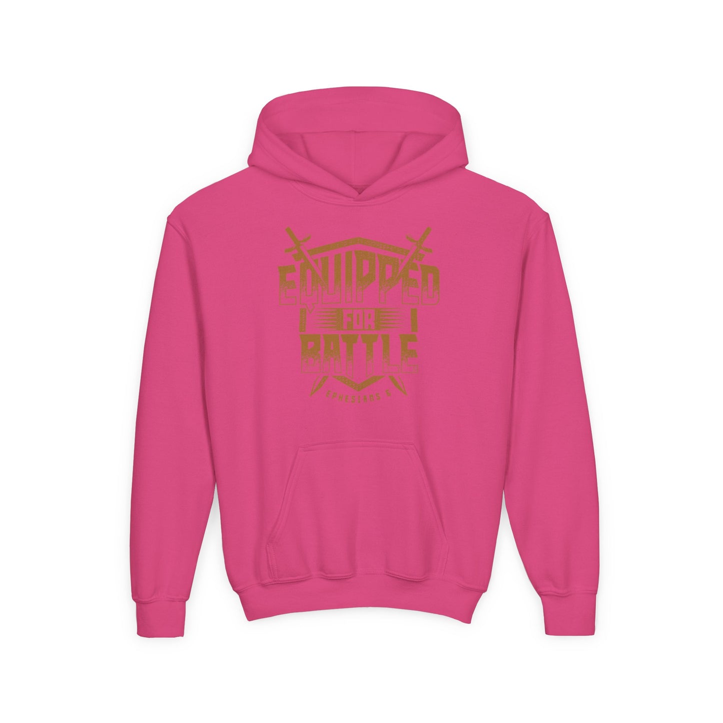 Equipped for Battle Youth Hoodie