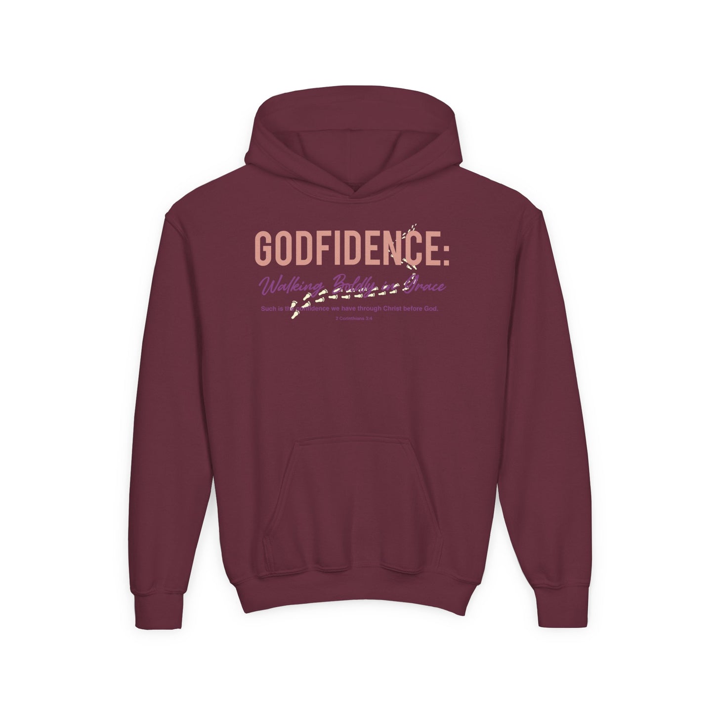 Godfidence: Walking Boldly in Grace Youth Hoodie