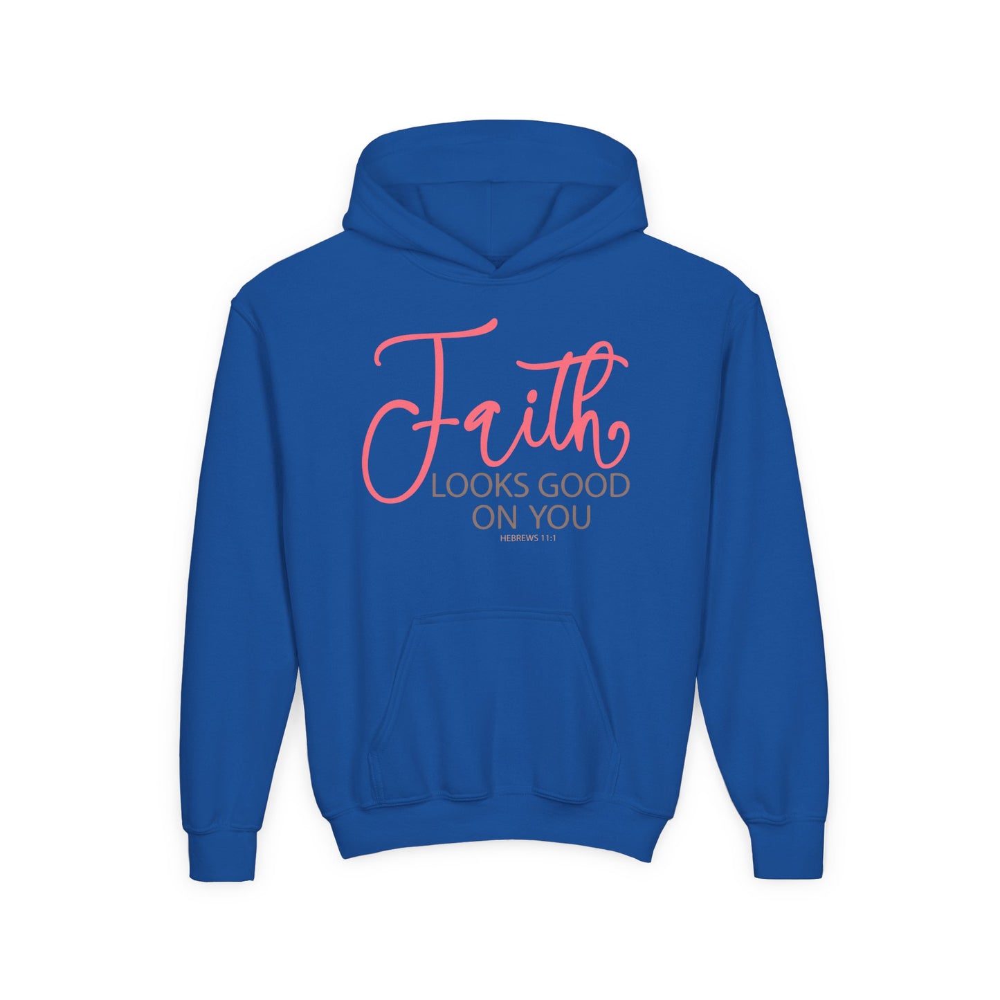 Faith Looks Good on You Youth Hoodie