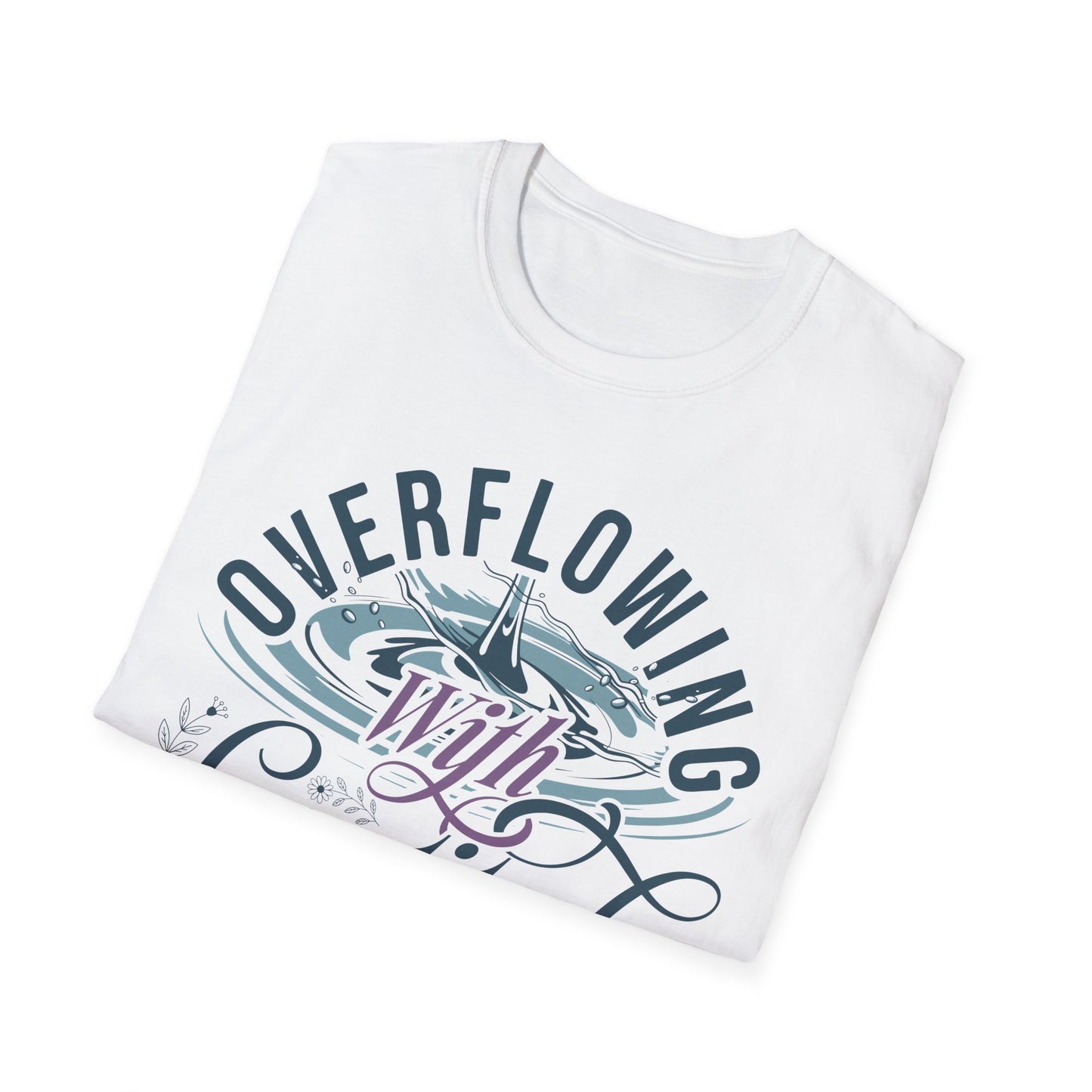 Overflowing with Gratitude & Grace Tee