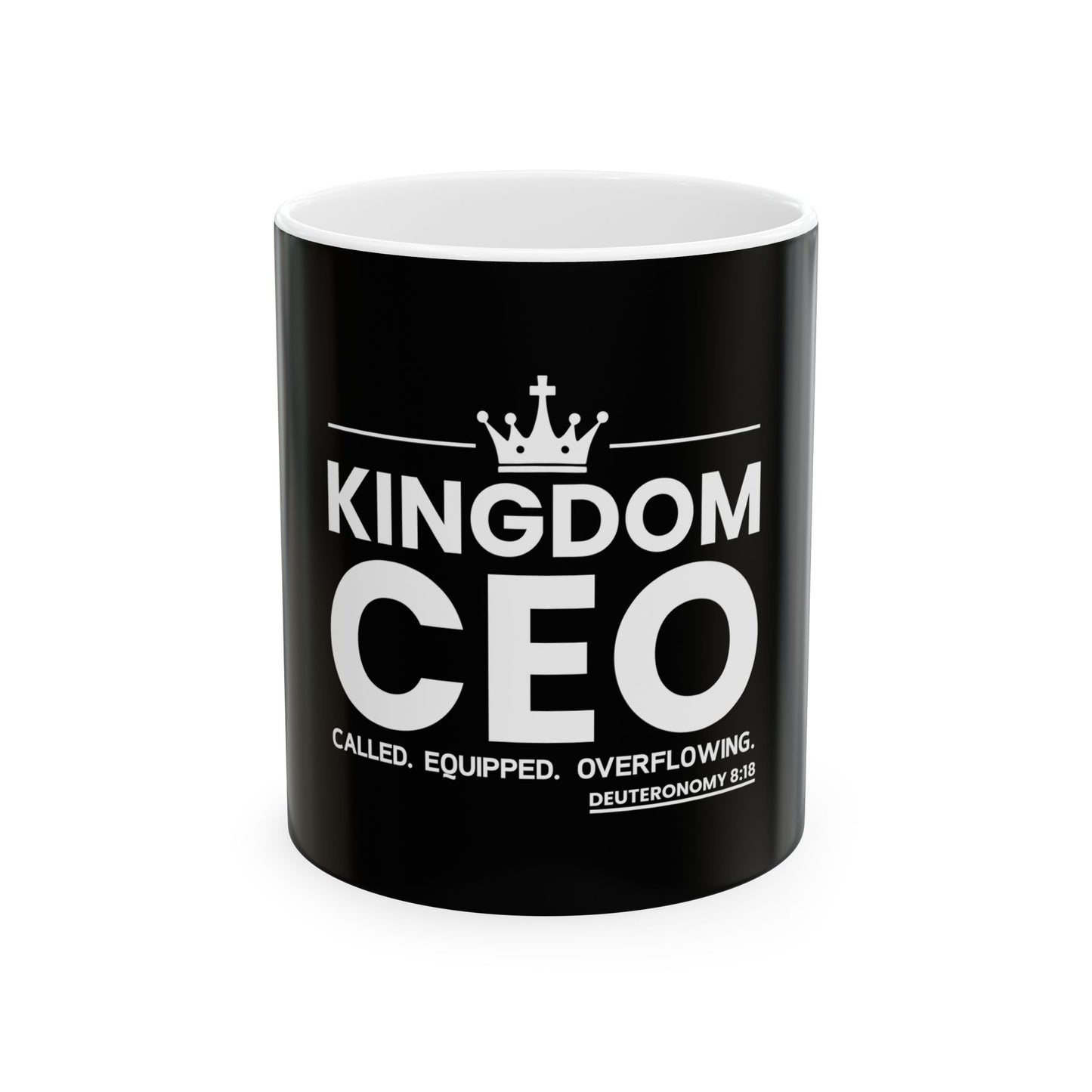 CEO: Christ Empowers Ownership Ceramic Mug