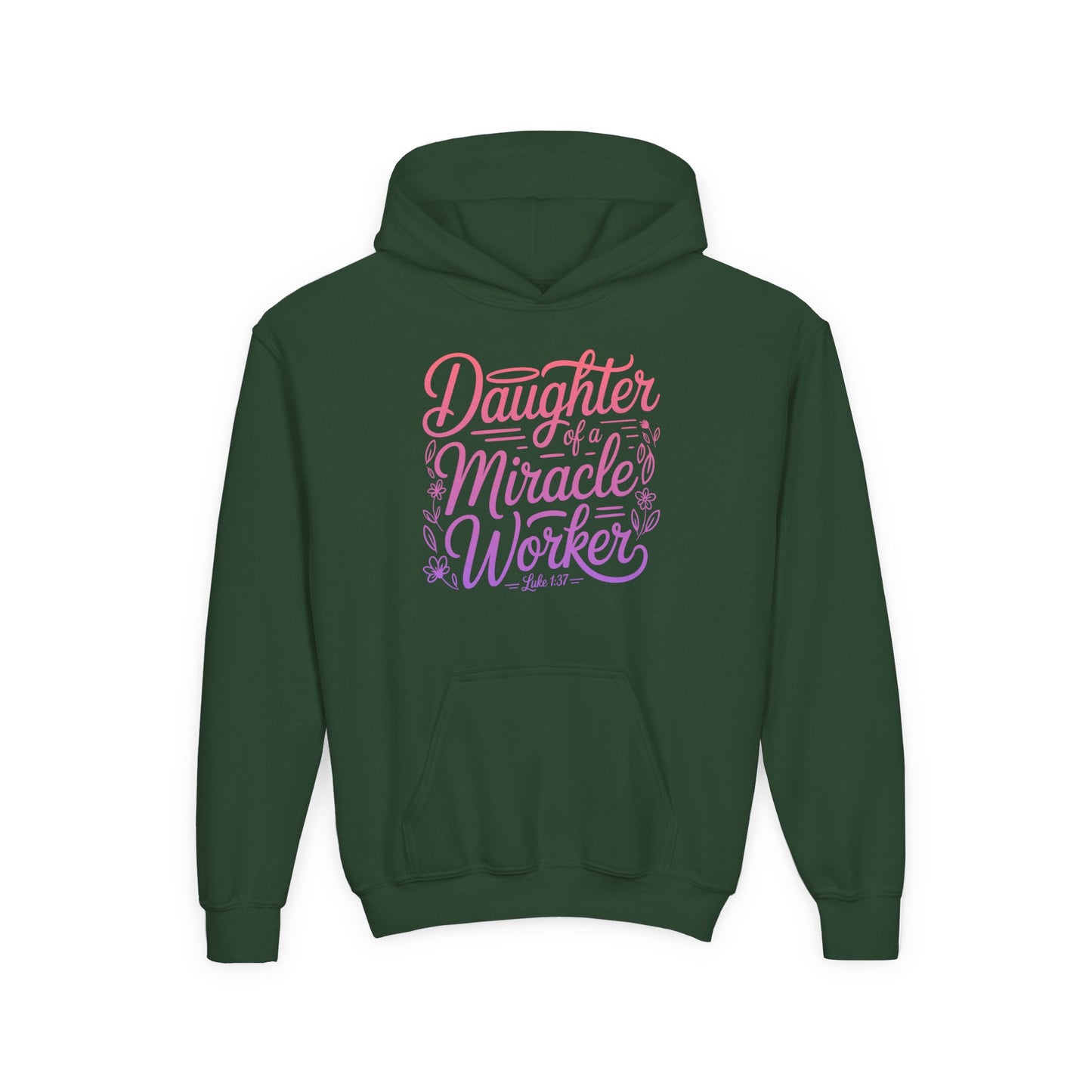 Daughter of a Miracle Worker Youth Hoodie