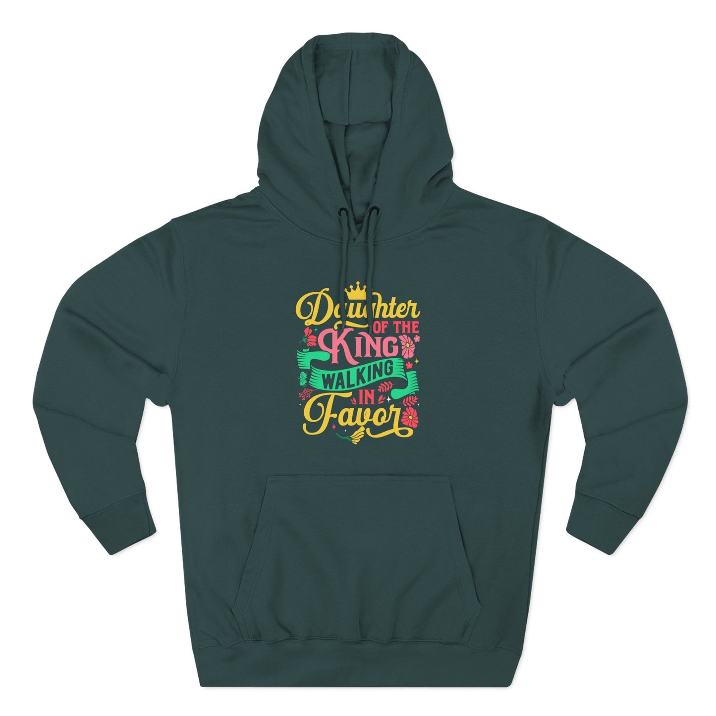 Daughter of the King walking in favor Hoodie