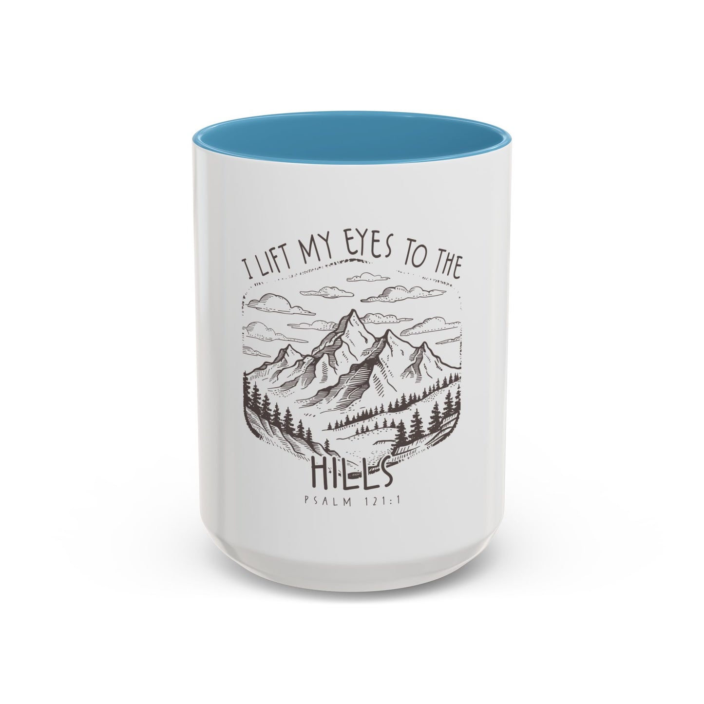 I lift my eyes to the hills Coffee Mug