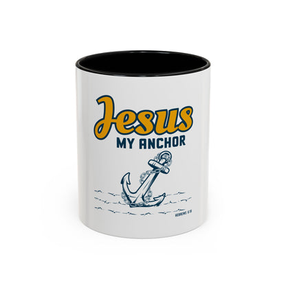 Jesus My Anchor Coffee Mug