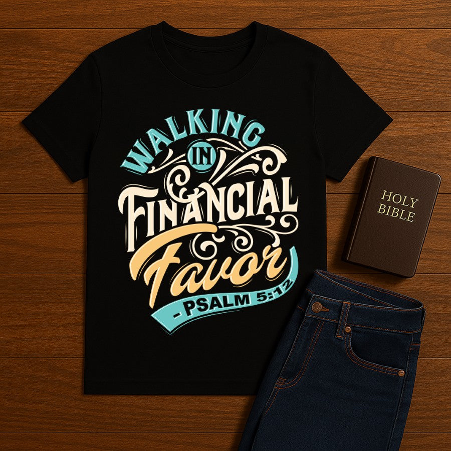 Walking in financial favor Tee