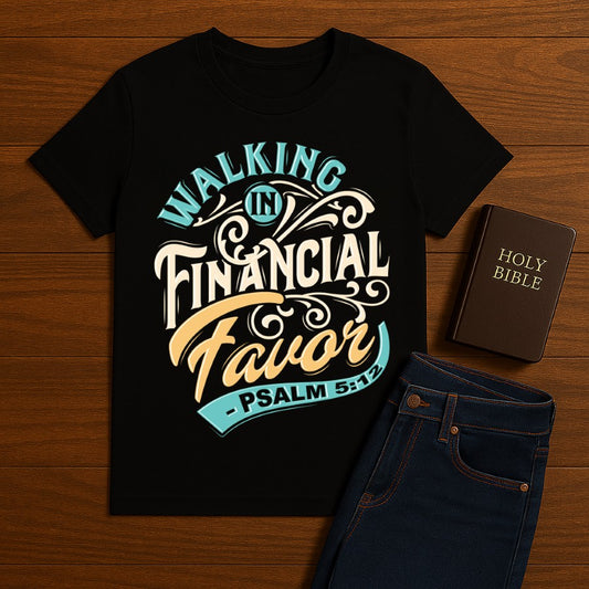Walking in financial favor Tee