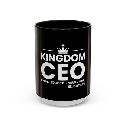 Kingdom CEO™ - Called. Equipped. Overflowing Coffee Mug