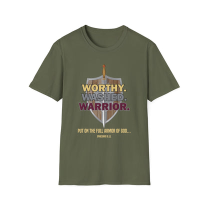 Worthy. Washed. Warrior Tee