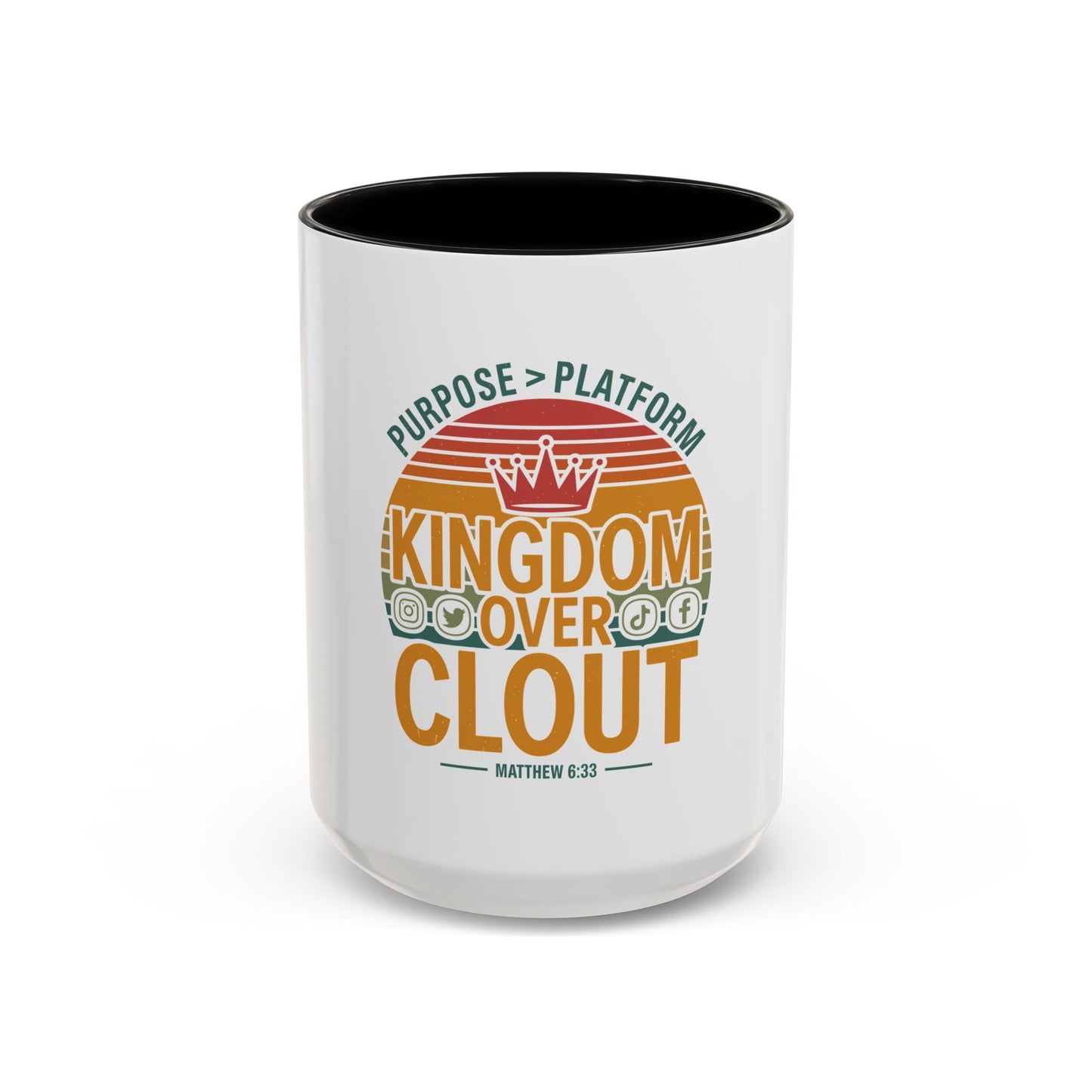 Kingdom Over Clout Coffee Mug