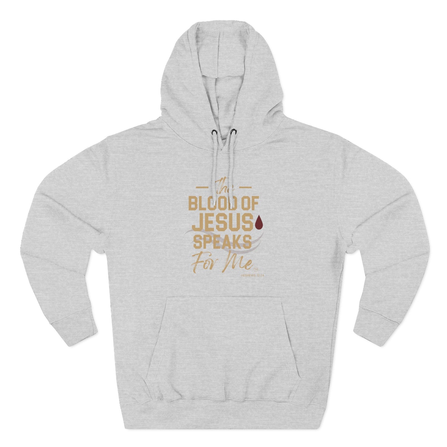 The Blood of Jesus Speaks for Me™  Hoodie