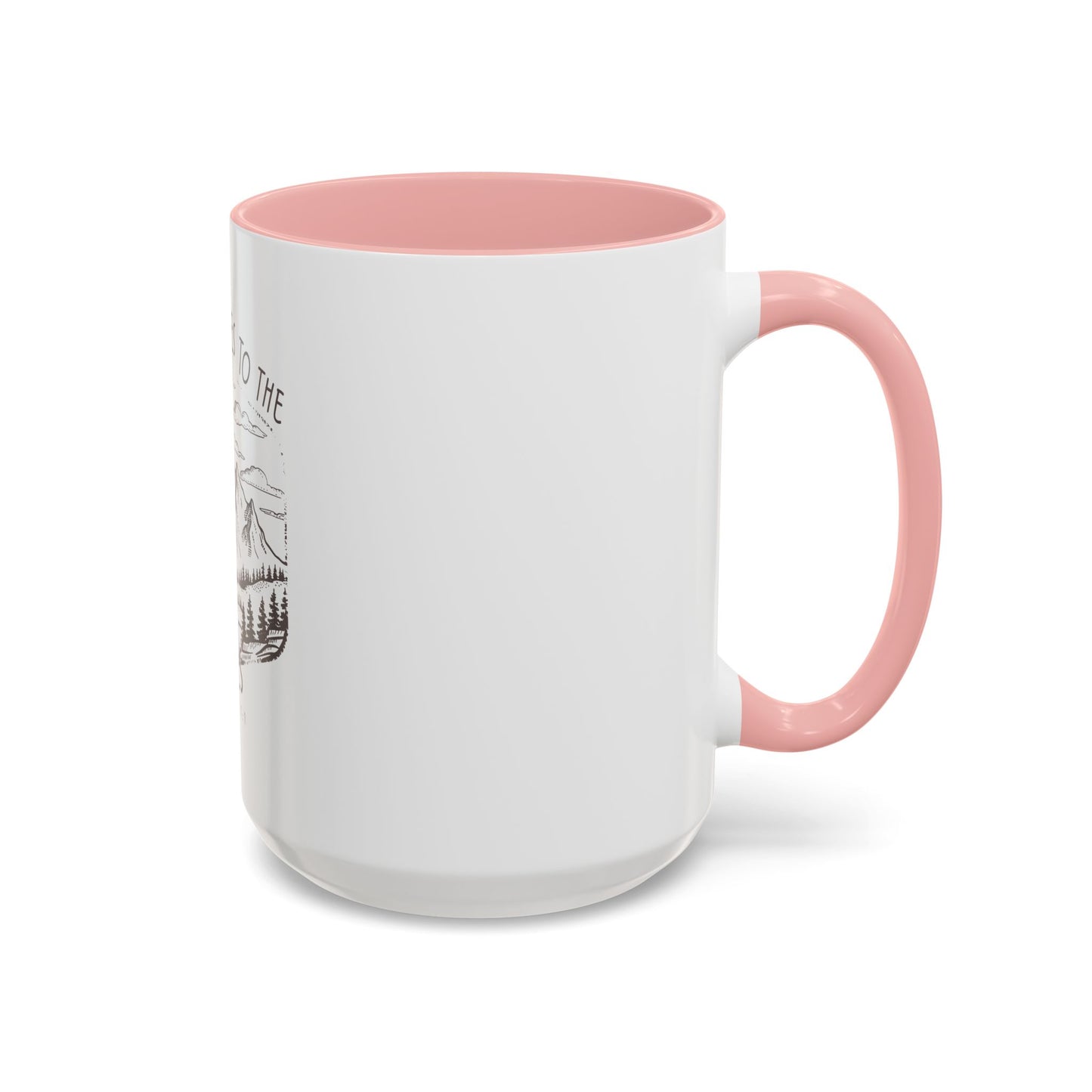 I lift my eyes to the hills Coffee Mug