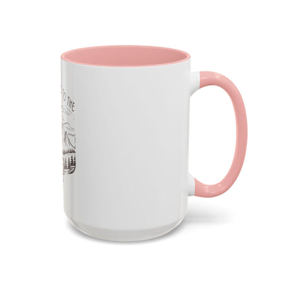 I lift my eyes to the hills Coffee Mug