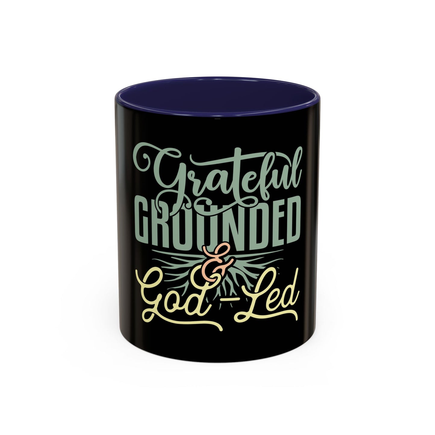 Grateful, Grounded, & God-Led Coffee Mug