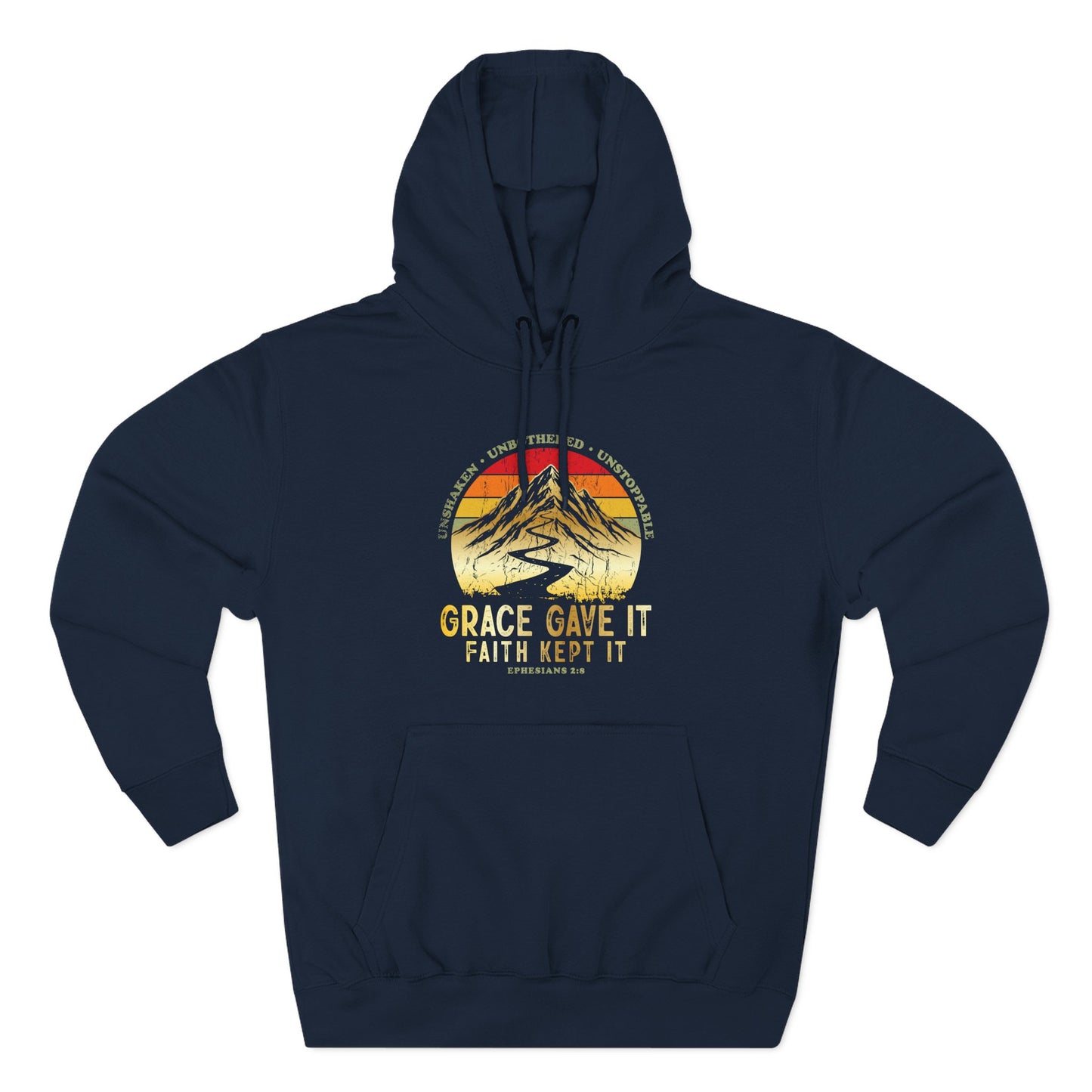 Grace Gave It. Faith Kept It.  Hoodie