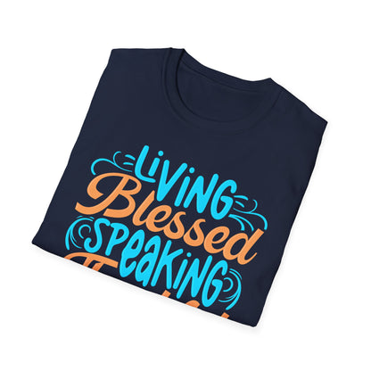 Living Blessed, Speaking Thankful Tee