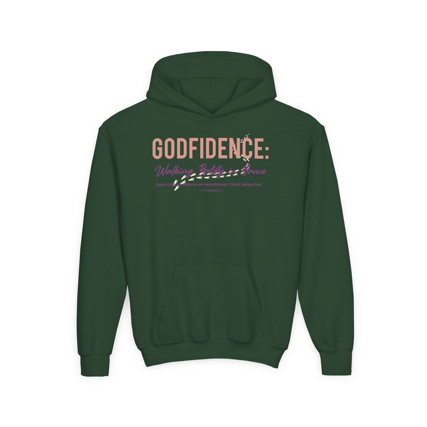 Godfidence: Walking Boldly in Grace Youth Hoodie