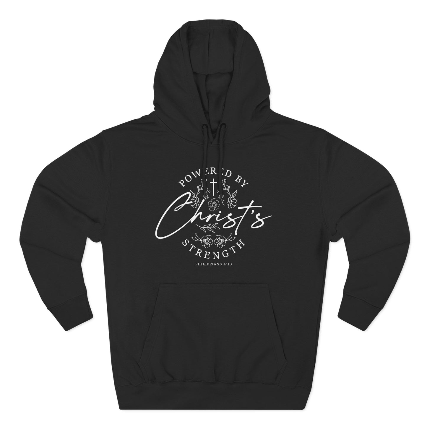 Powered by Christ’s Strength Hoodie