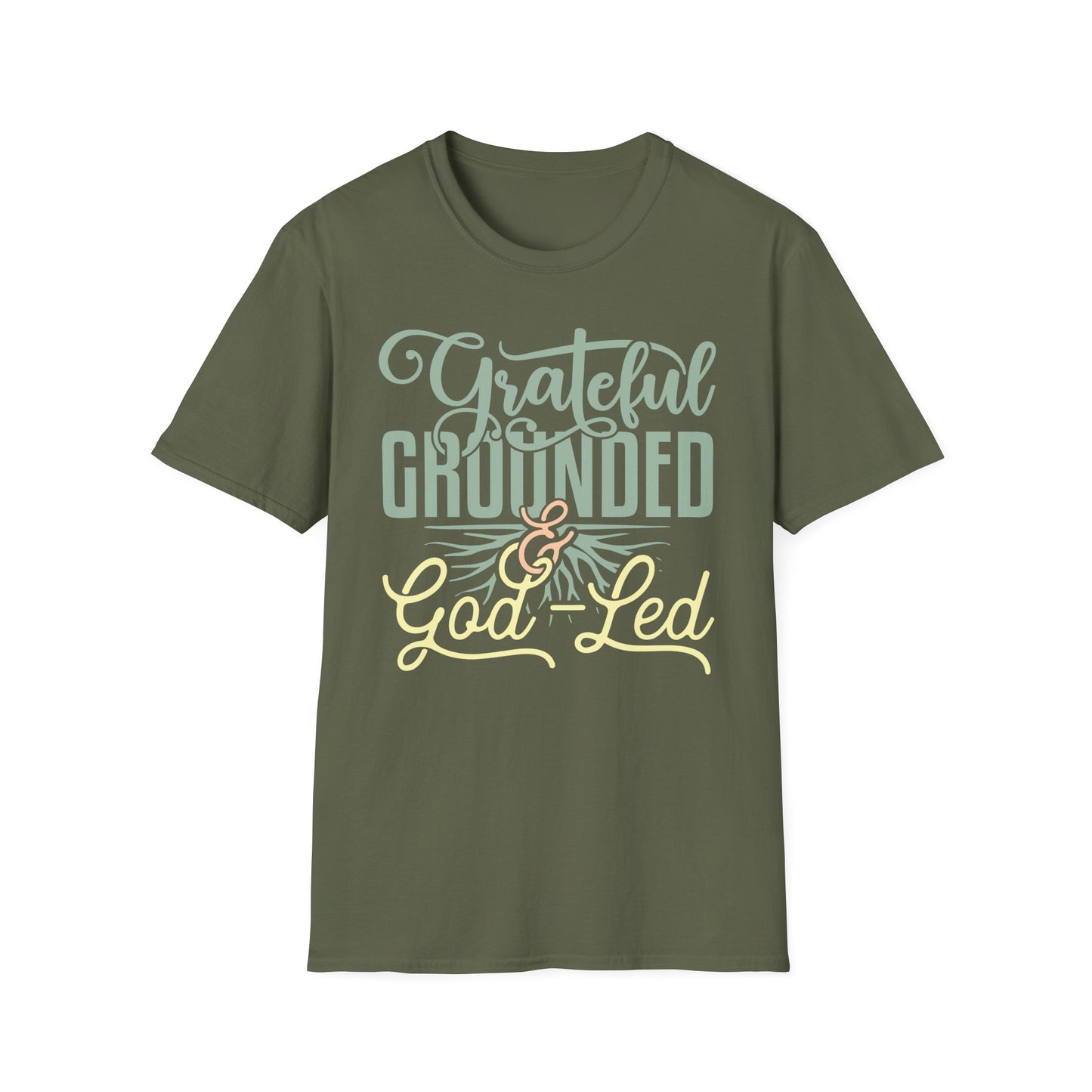 Grateful, Grounded, & God-Led Tee