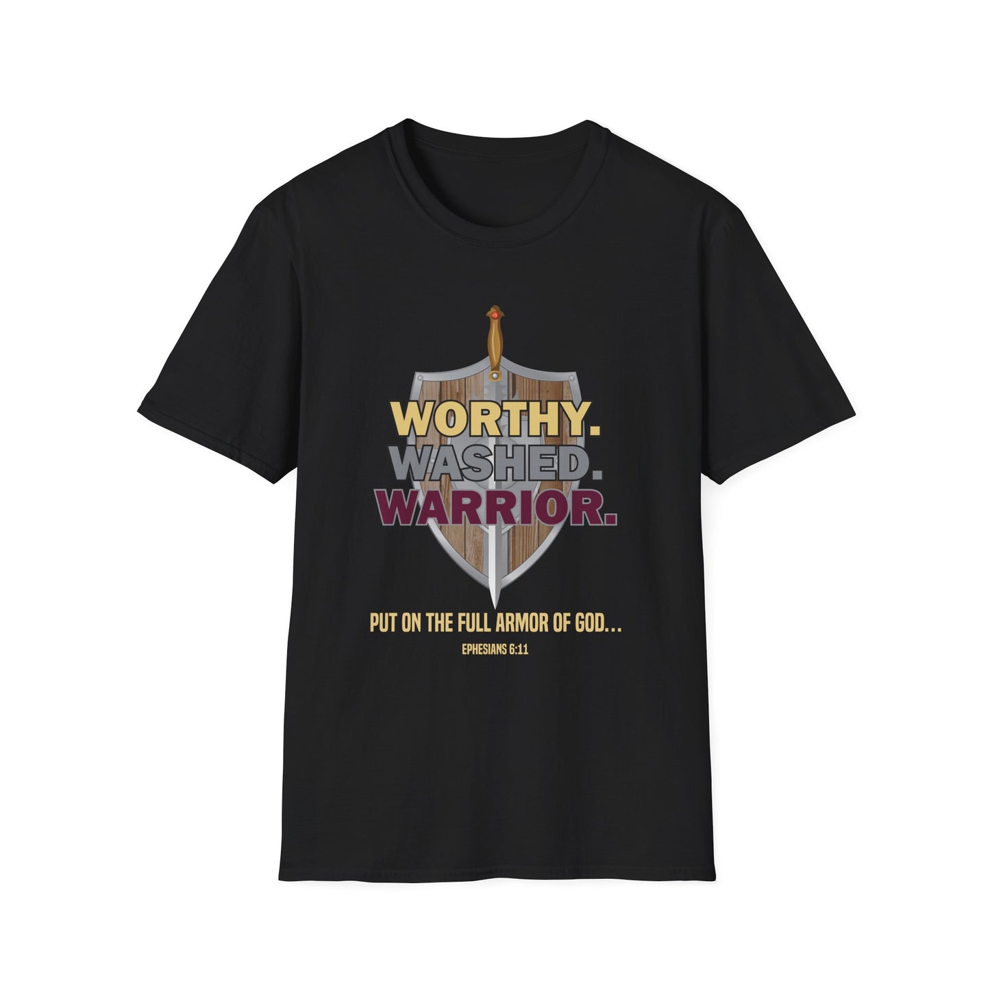 Worthy. Washed. Warrior Tee