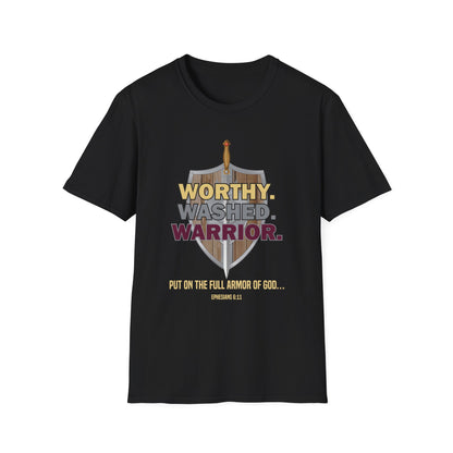 Worthy. Washed. Warrior Tee