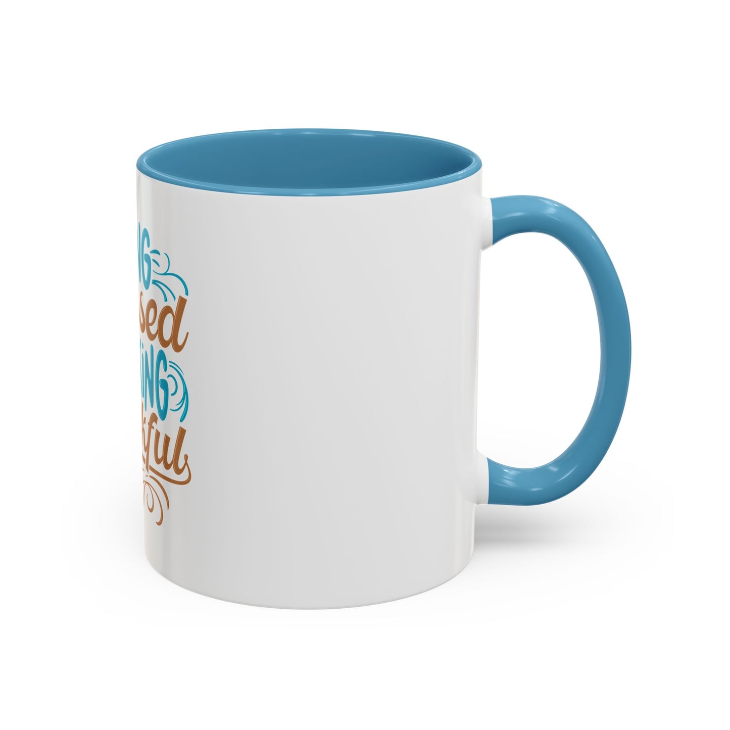 Living Blessed, Speaking Thankful Coffee Mug