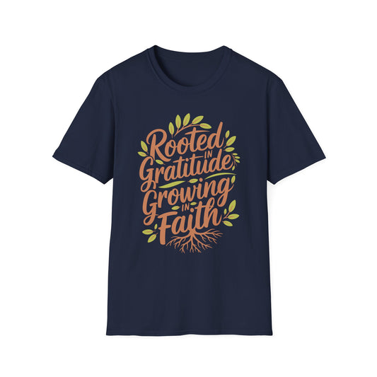 Rooted in Gratitude, Growing in Faith Tee