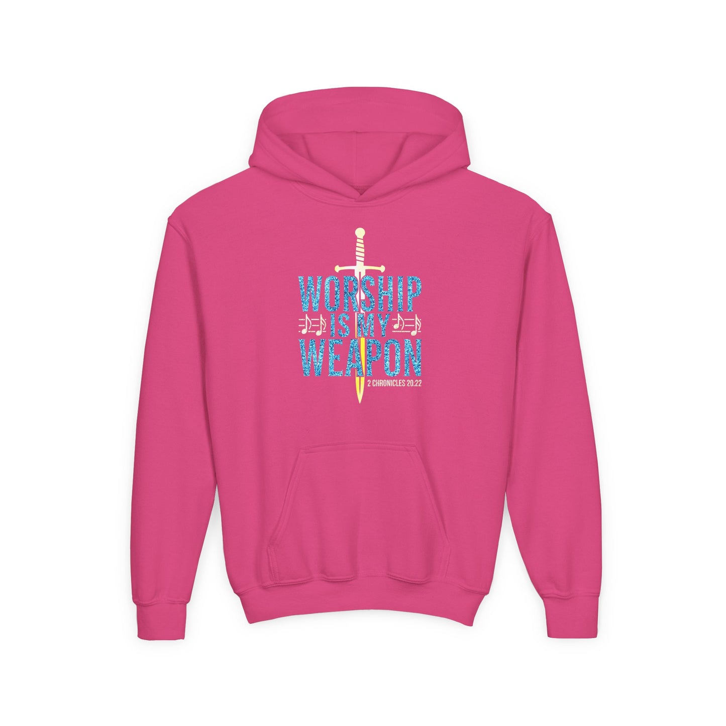 Worship is My Weapon Youth Hoodie