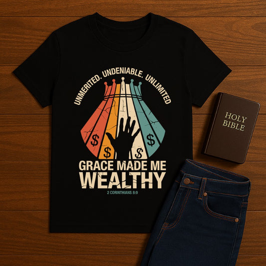 Unmerited. Undeniable  Tee