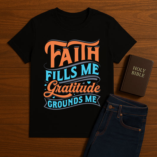 Faith fill me Gratitude  Tee