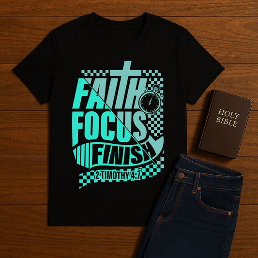 Faith Focus  Finish Tee