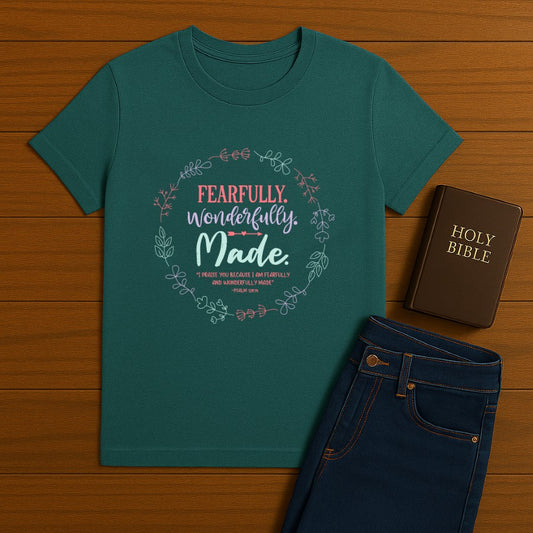 Feafully Wonderfully Made  Tee