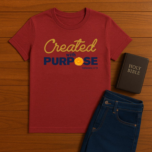 Created with purpose Tee