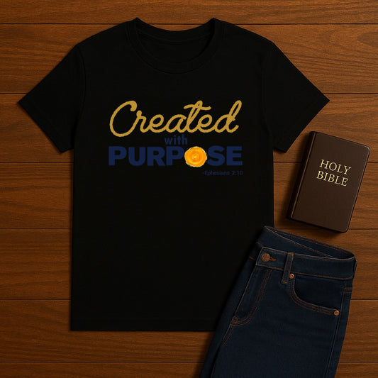 Created with purpose Tee