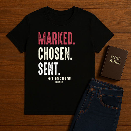 Marked Chosen Sent Tee
