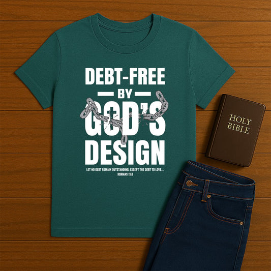 Debt-Free By God   Tee