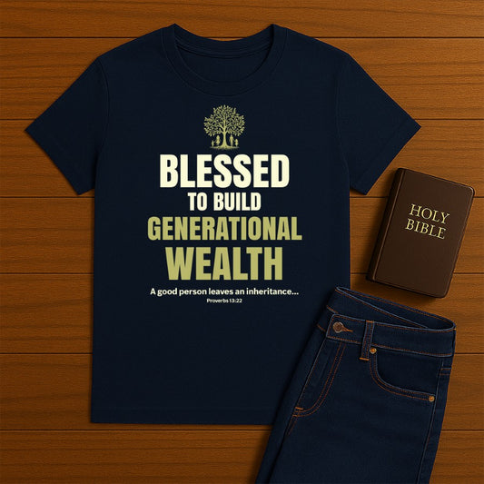 Blessed To Build Generational wealth   Tee