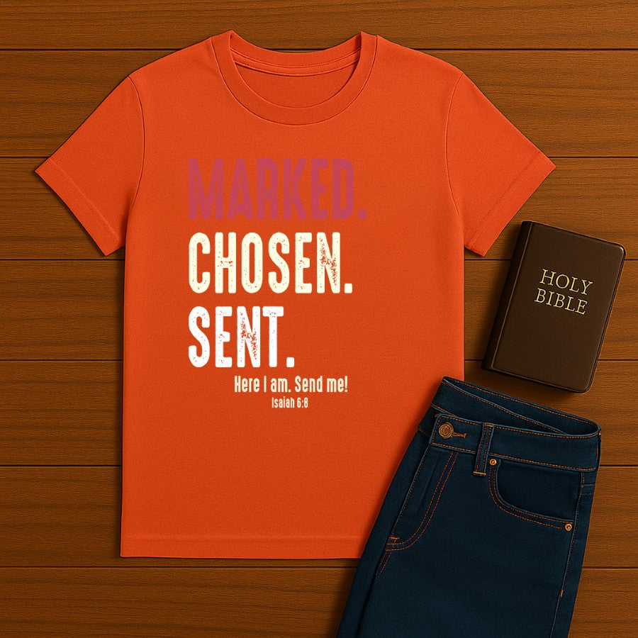 Marked Chosen Sent Tee