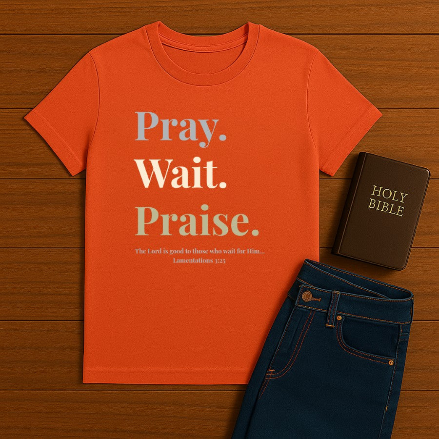 Pray Wait Prasie Tee