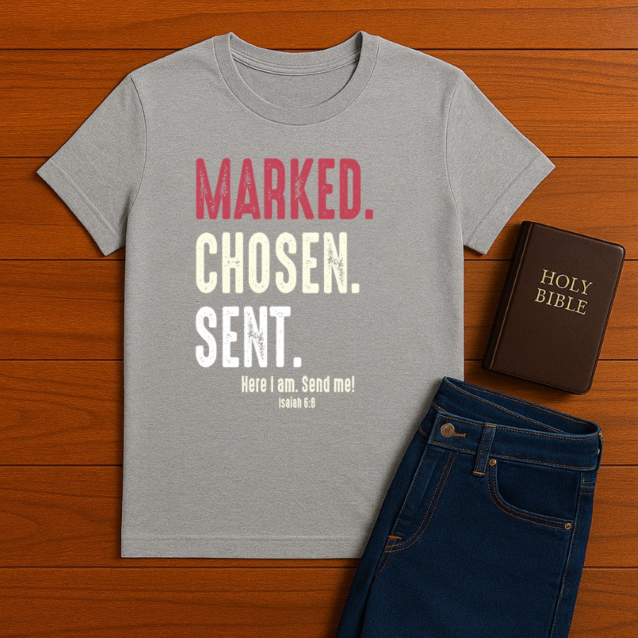 Marked Chosen Sent Tee